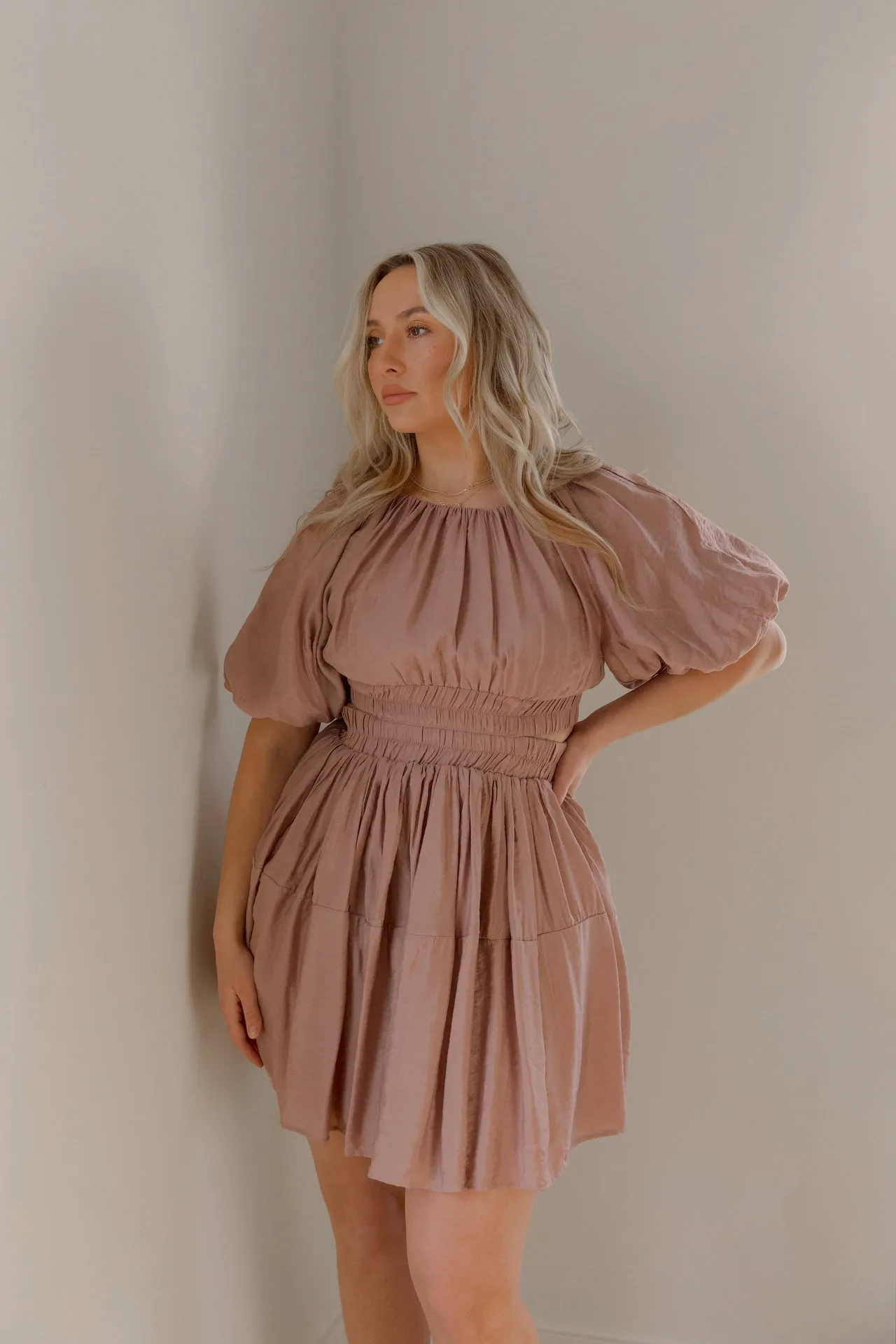 Alya Cut Out Mini Dress