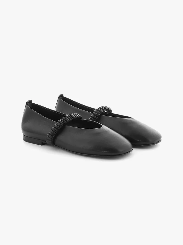 Blair black leather