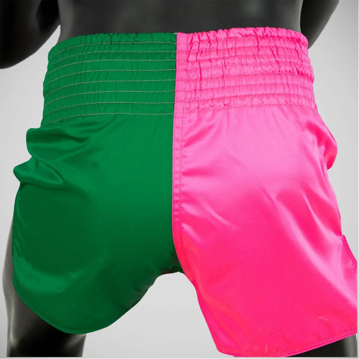 Fairtex BS1911 Fighter Muay Thai Shorts Pink/Green