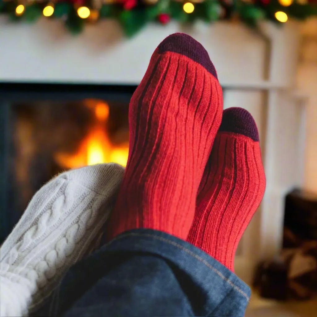 Men's Pure Cashmere Socks