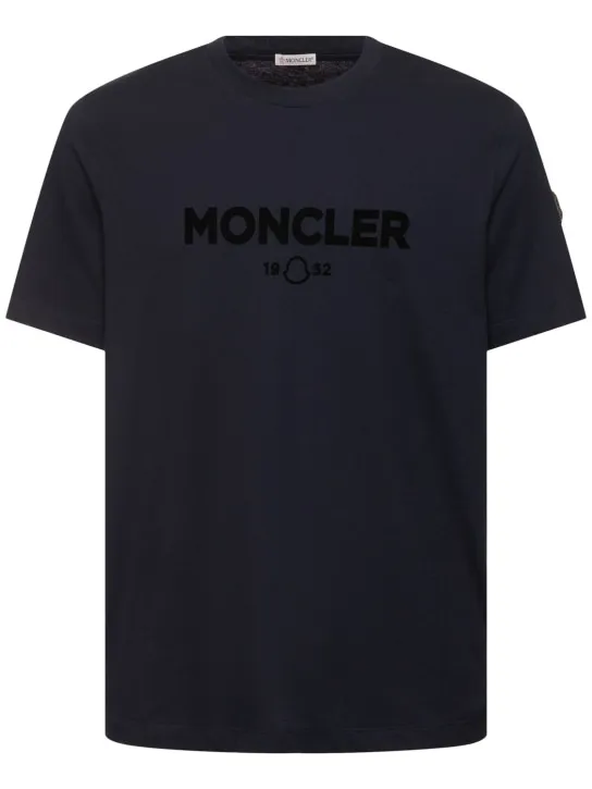 Moncler   Cotton &amp; cashmere t-shirt 