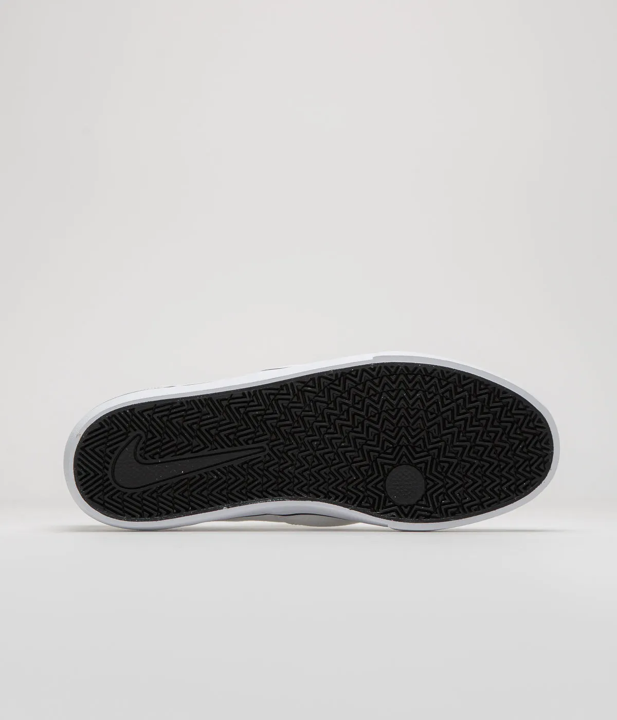 Nike SB Chron 2 Slip Shoes - White / White - White - Black