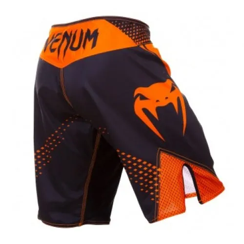 Venum-1302 Hurricane MMA Fight Shorts XXS-XXL Black Orange