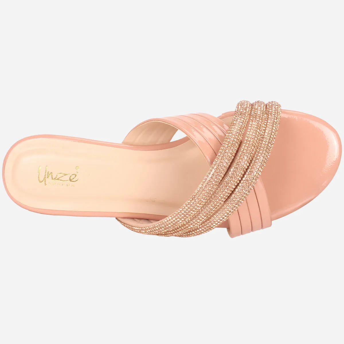 Women "DIANE" Decorated Flat Heel Slippers